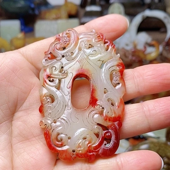 和田玉挂件未镶嵌