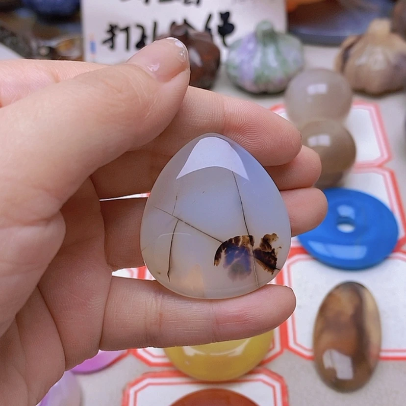 【闪购商品】未镶嵌玛瑙/玉髓珠宝半成品初*