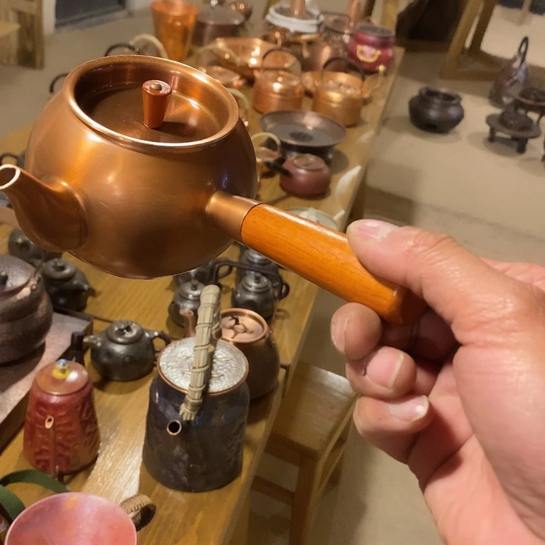 侧把壶128 手工锻打工艺