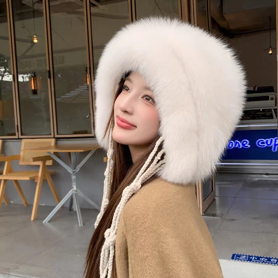 2026【流苏款帽子】女士冬季保暖百搭韩版护耳帽