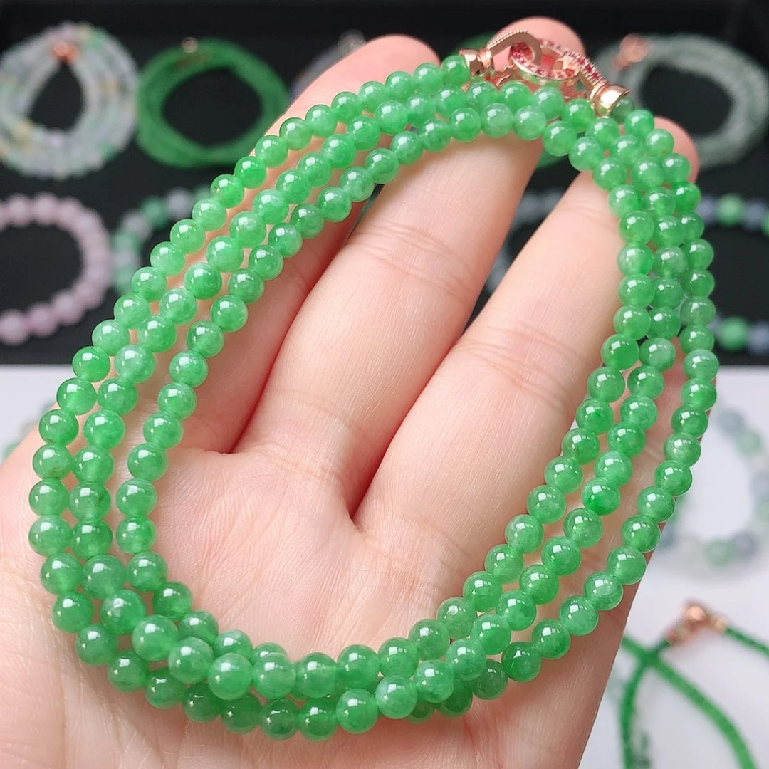 翡翠未镶嵌手链翡翠