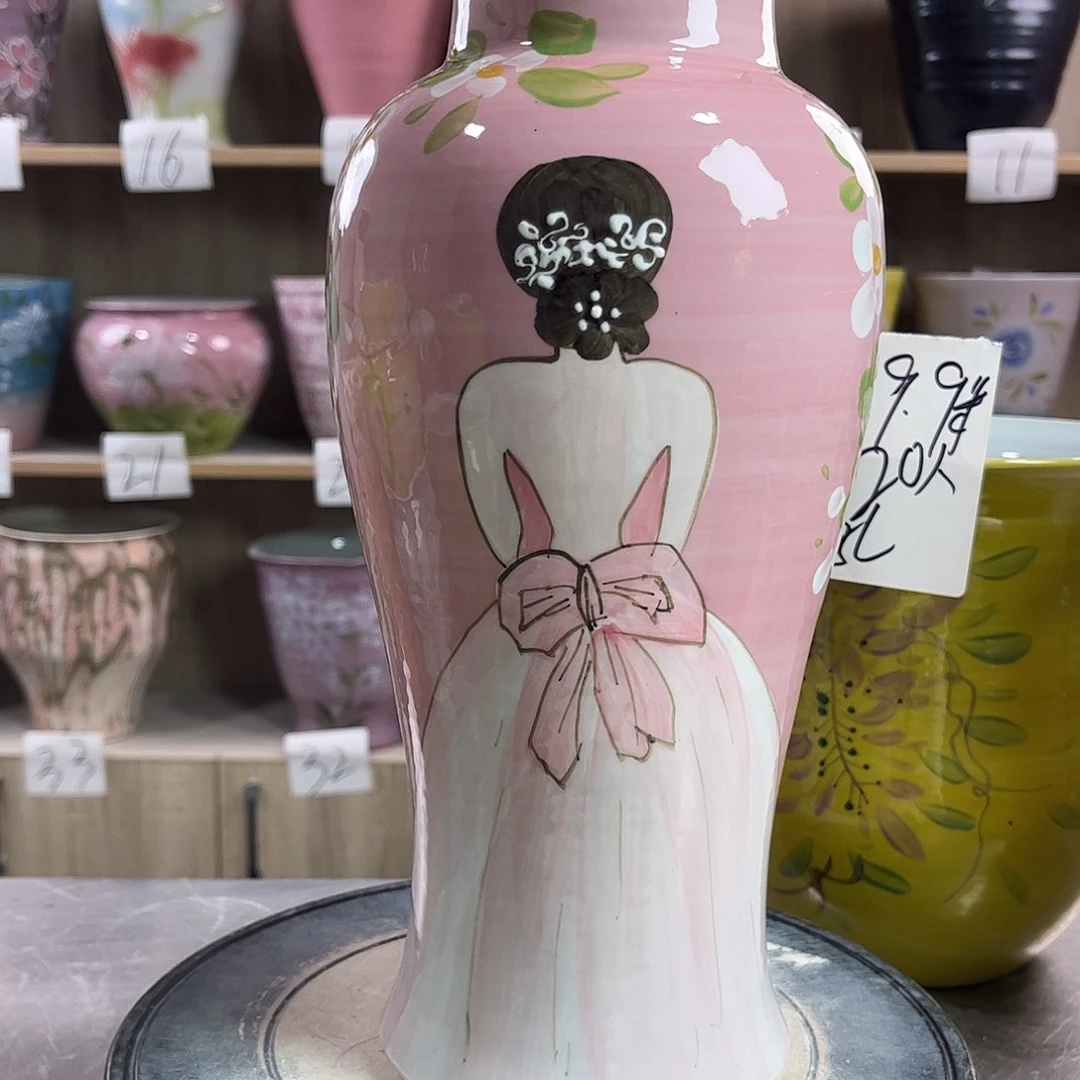 景德镇陶瓷花盆花盆