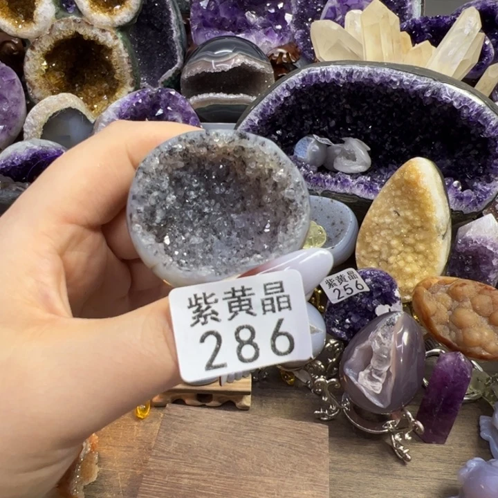 未镶嵌大型摆件（非配饰）紫晶286