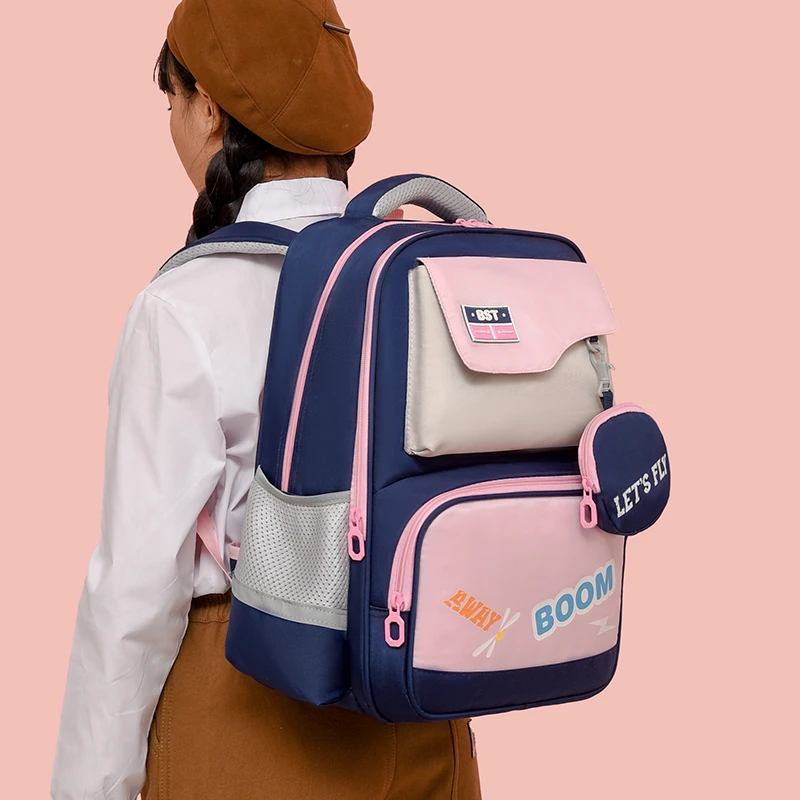 1-4年级贝思特8801大容量TY护腰书包41*30*18cm