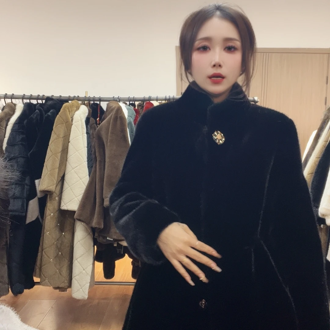 34号皮毛一体外套