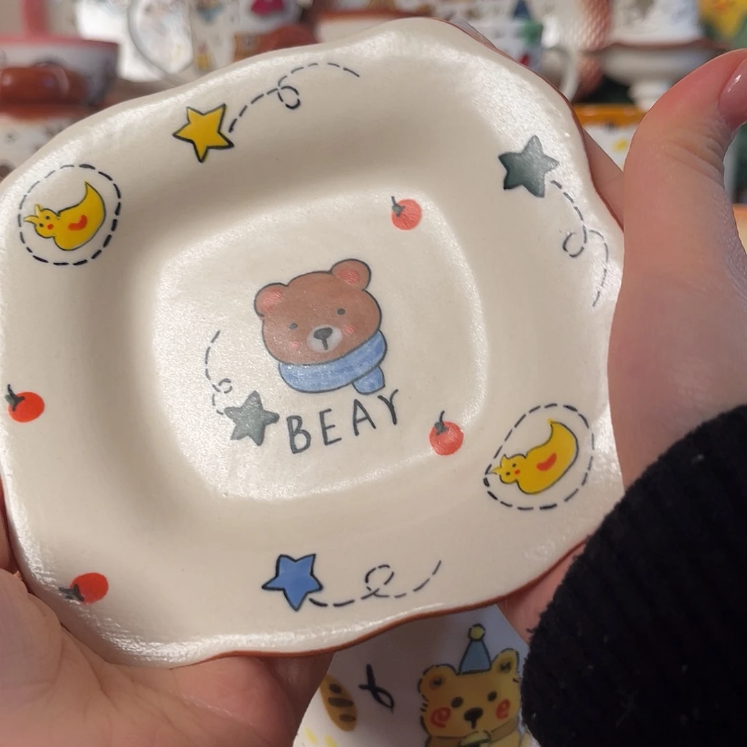 景德镇陶瓷可爱手绘杯