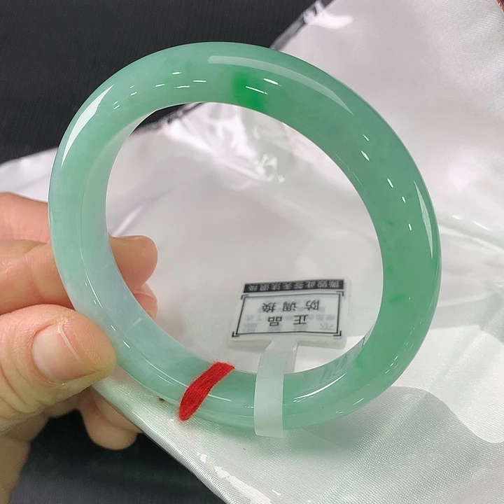 翡翠手镯未镶嵌正圈54-55
