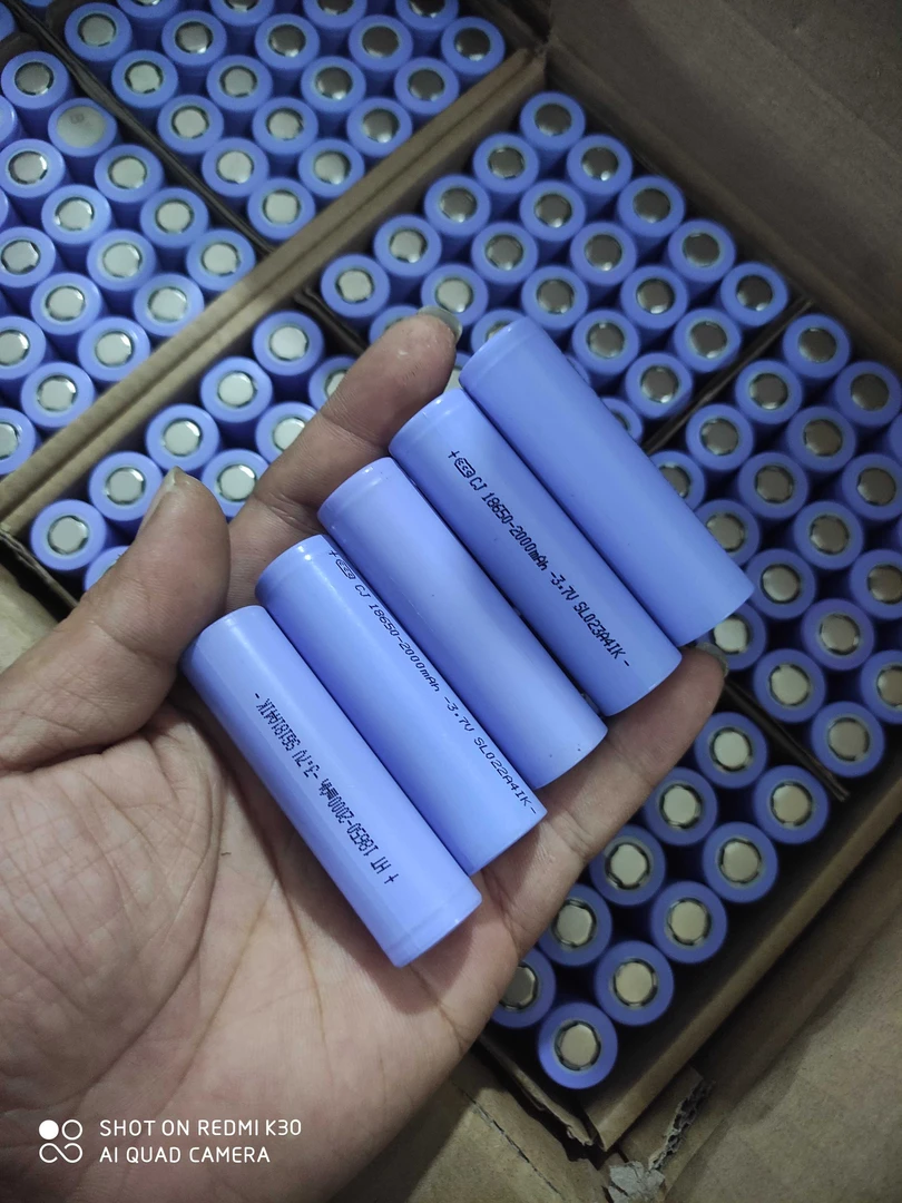 蓝色18650动力电芯发5个