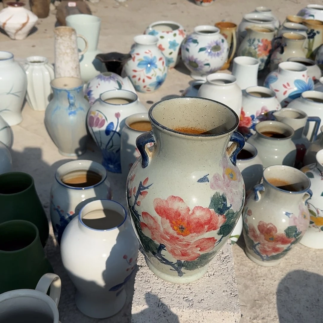 陶瓷微瑕景德镇手工花器