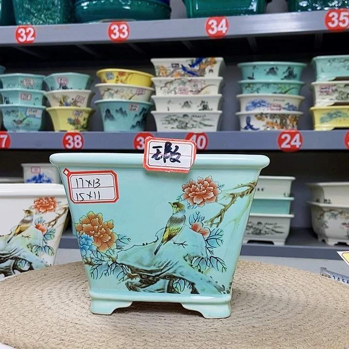 紫砂花瓶紫砂花盆