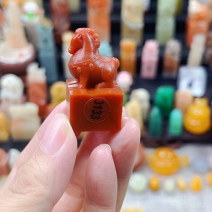 寿山石印石3133包邮包刻