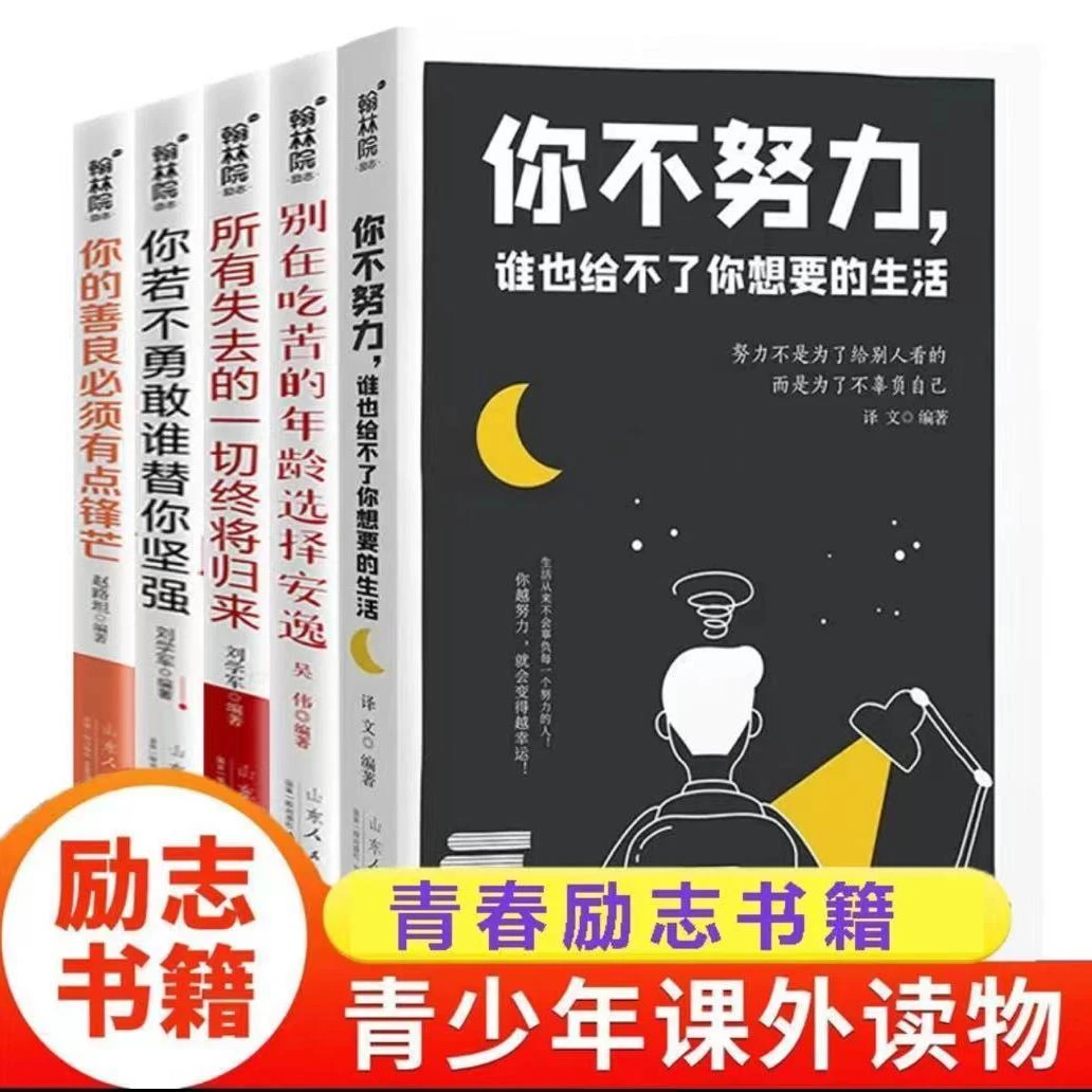 你不努力谁也给不了你想要的生活青春励志青少年心理经典课外阅读