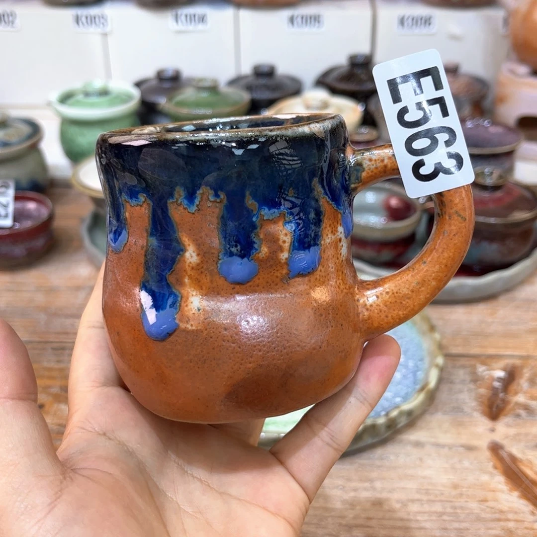 茶杯朱泥淼*陶瓷艺术