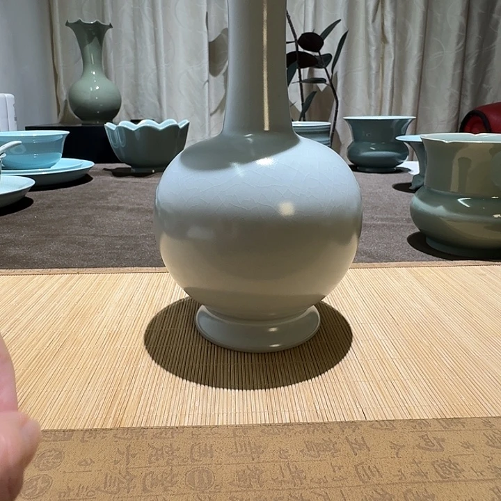 杯子全手工，长颈瓶