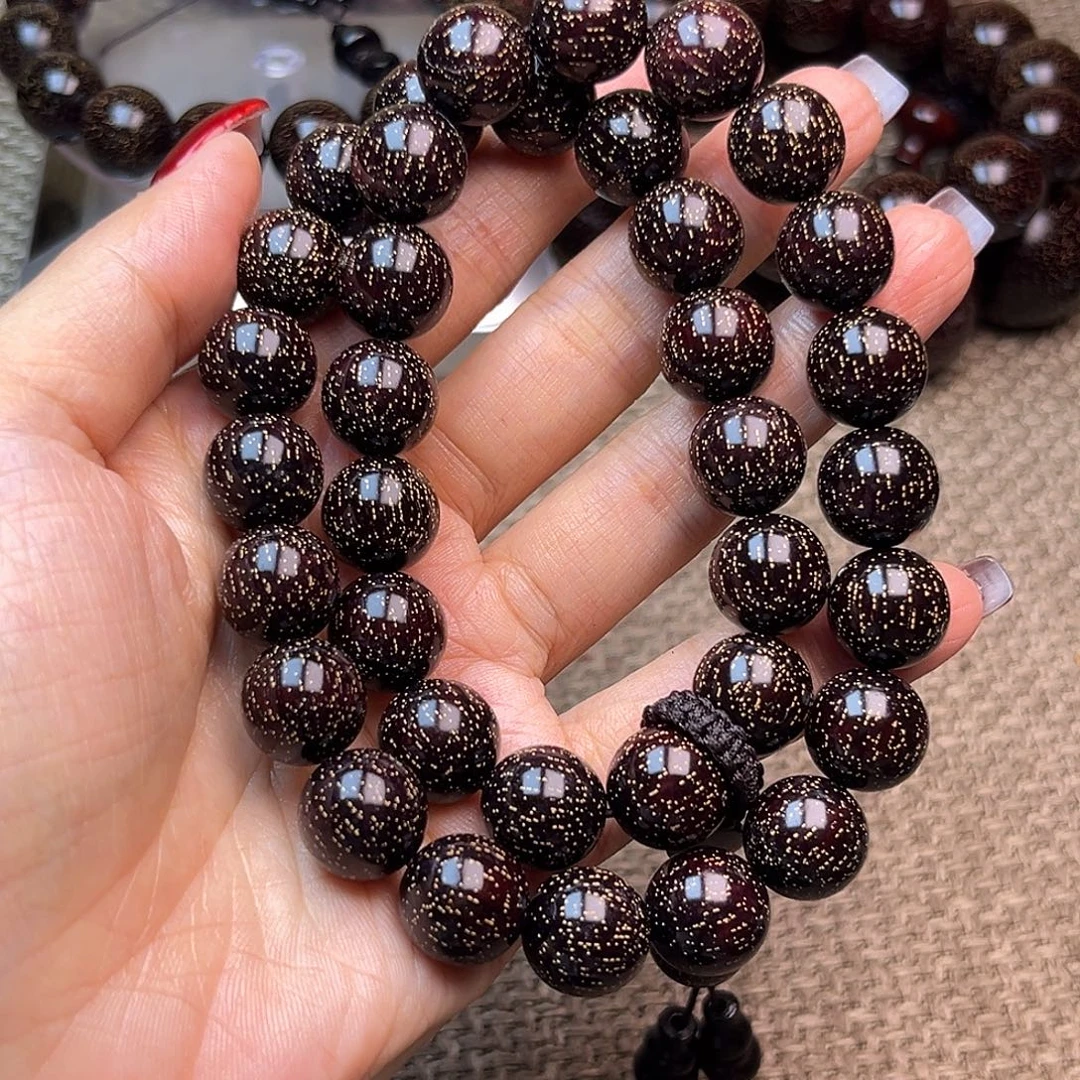 檀香紫檀（小叶紫檀）1.2✖️36颗爆星