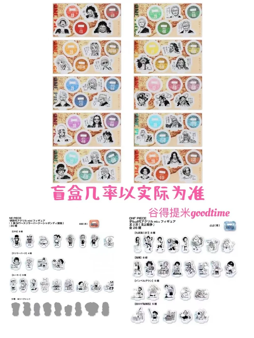 （代拆盲盒）海贼王未来立牌mini立牌第一弹第二弹（未成年禁止下单）