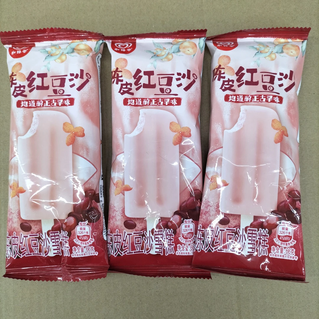 和路雪陈皮红豆沙雪糕66g