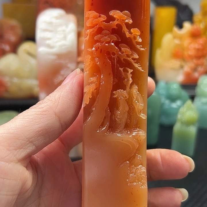 泰***刀寿山石印石寿山石篆刻章