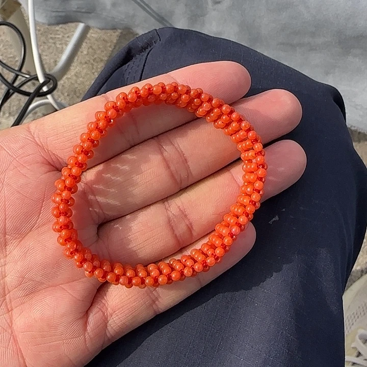 南红玛瑙未镶嵌颈饰