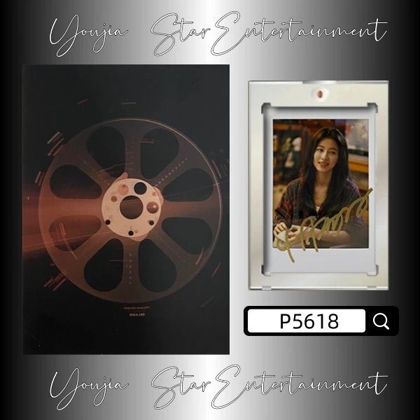 P5618【周雨彤】正品拍立得照片 白边边框