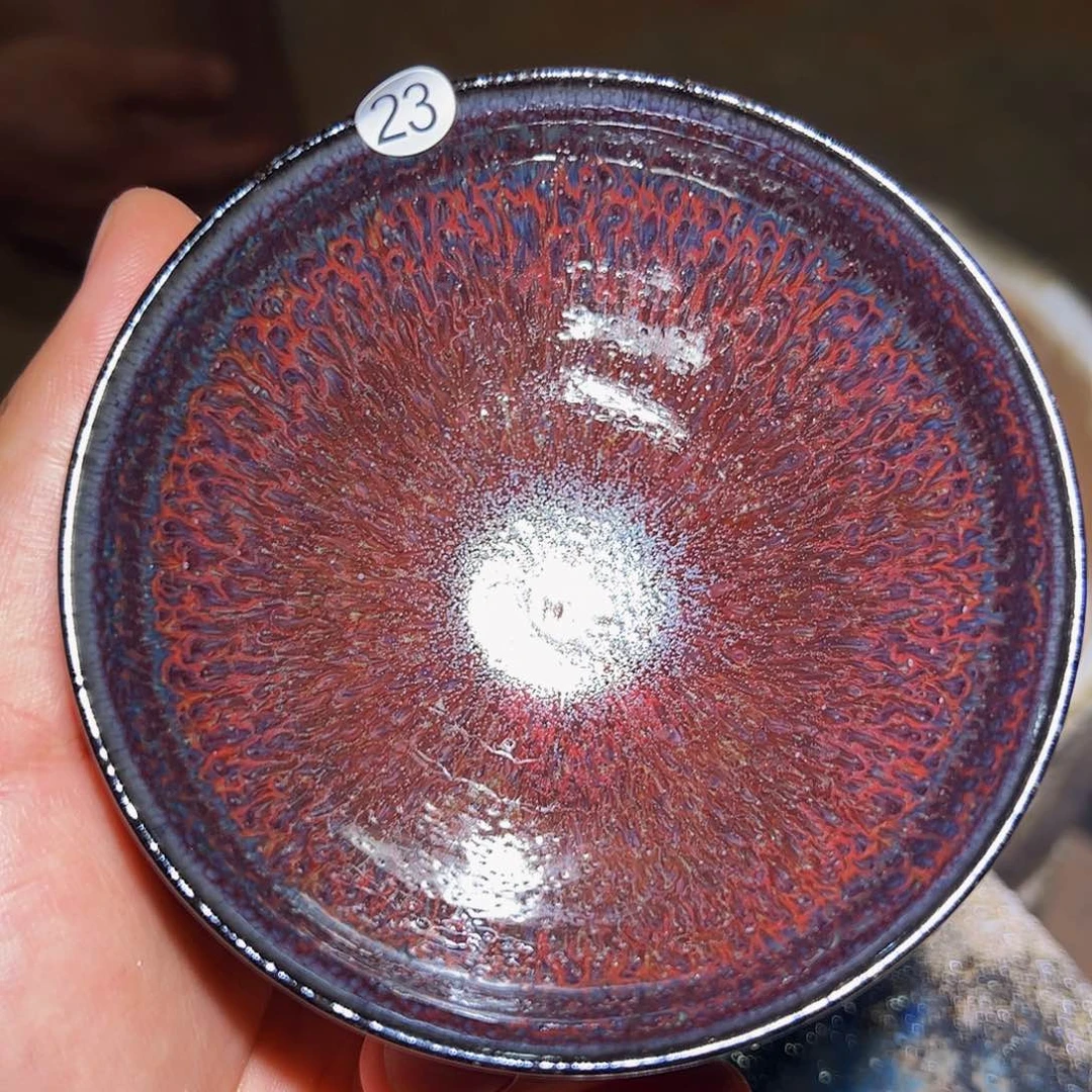 茶盏23叶明老师行知建盏茶器