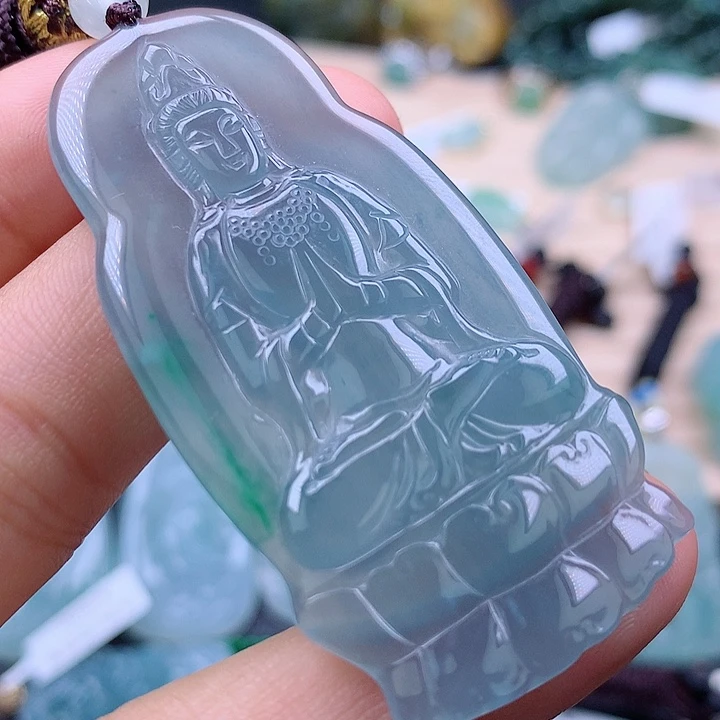 【闪购商品】翡翠颈饰未镶嵌翡翠吊坠