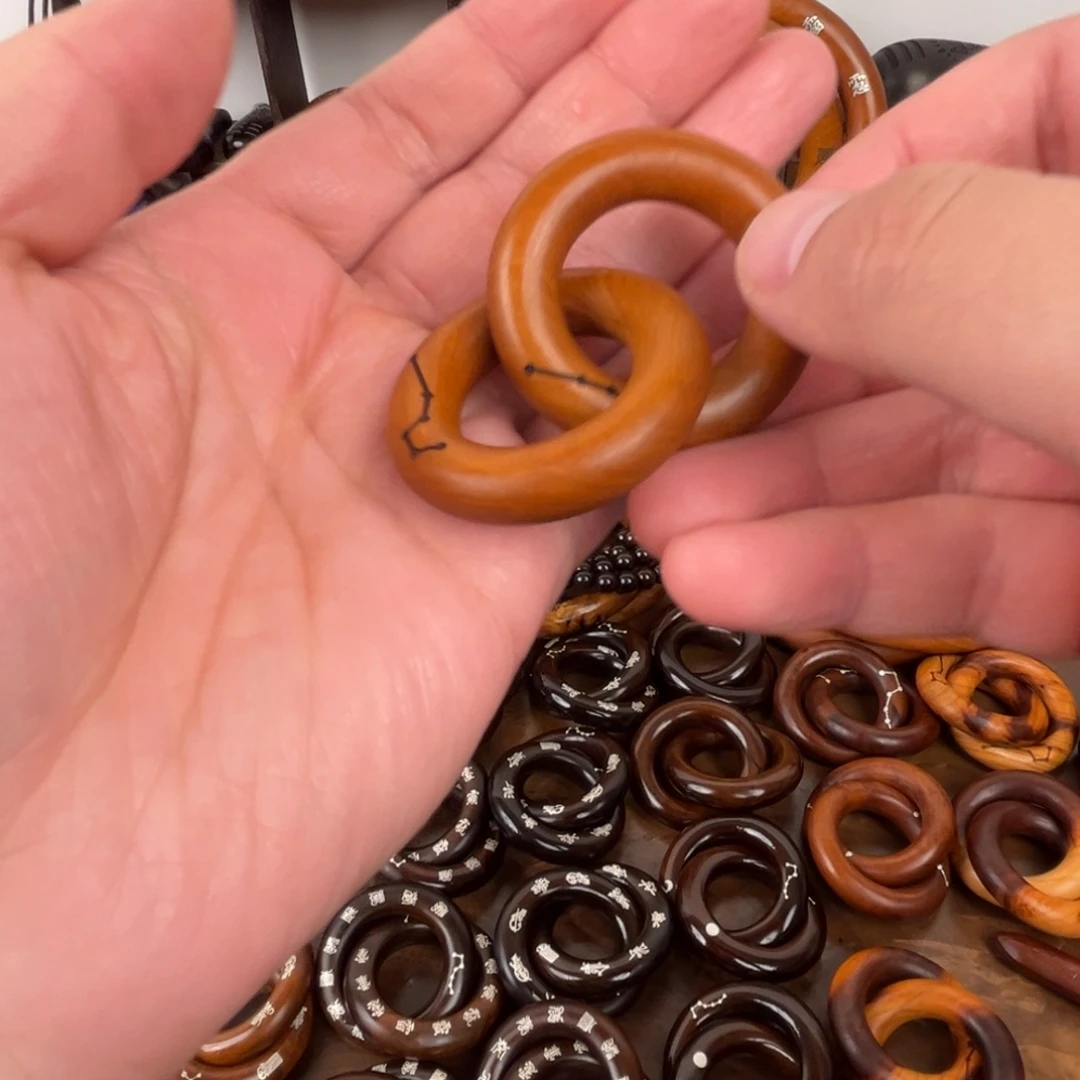 枣木枣木老料乾坤圈六七星2.5