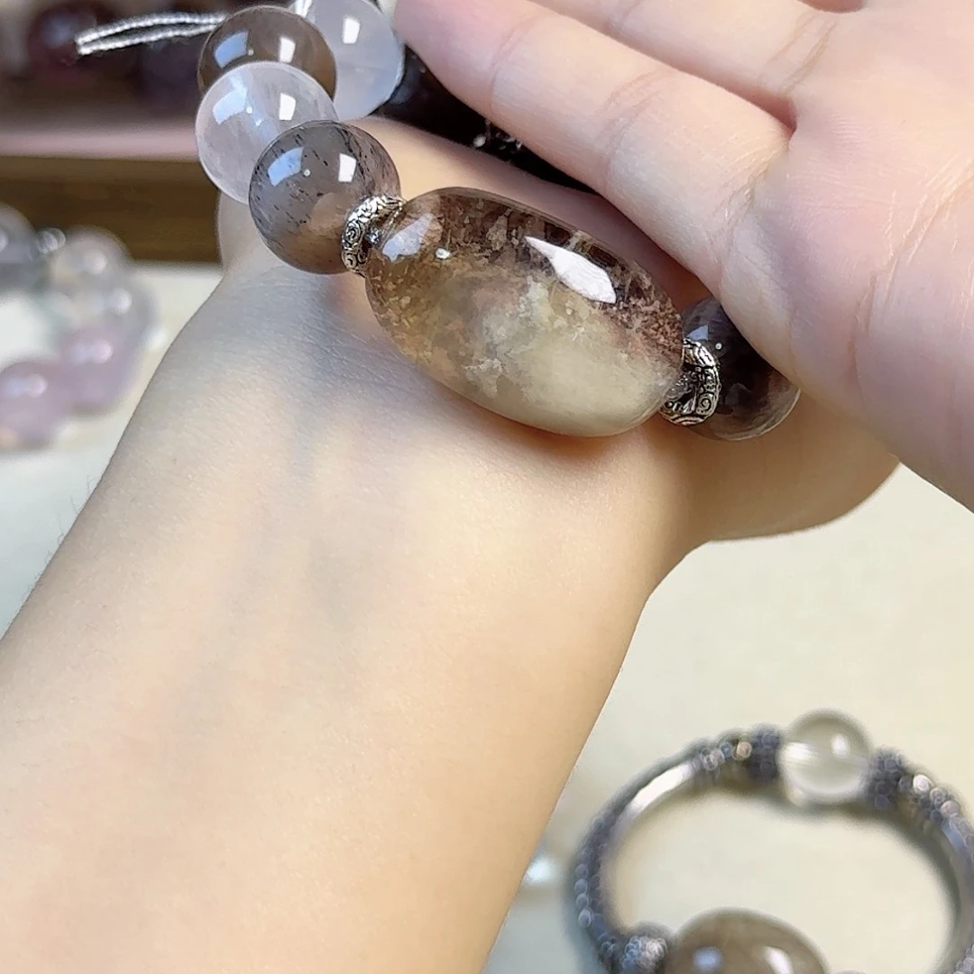 合金手链水晶花**?c c