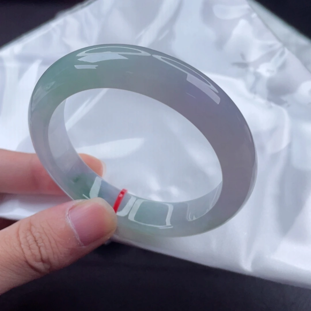 翡翠手镯未镶嵌正圈55