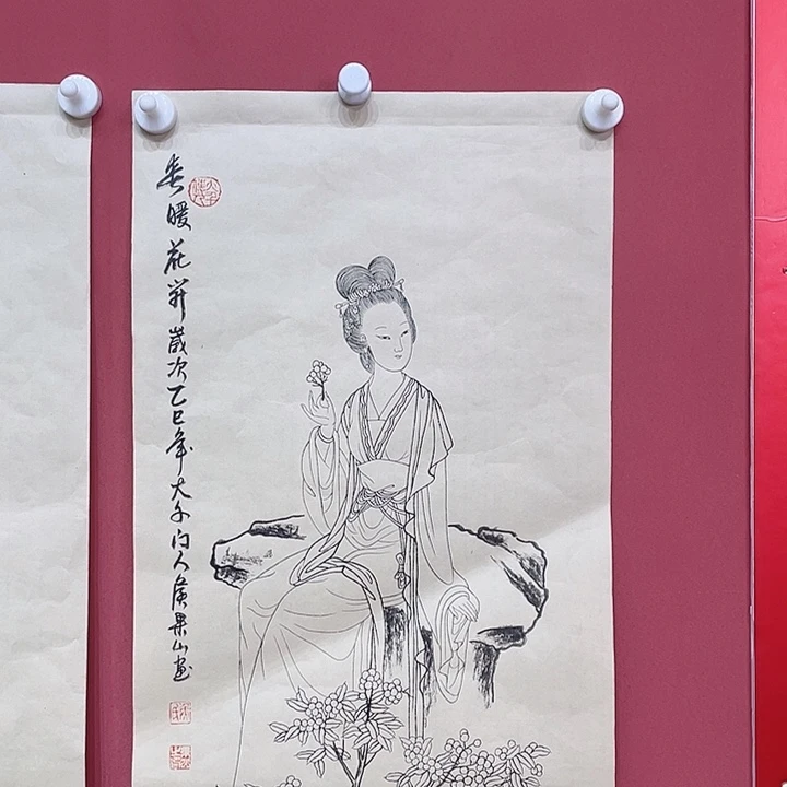 国画侯老师手绘作品