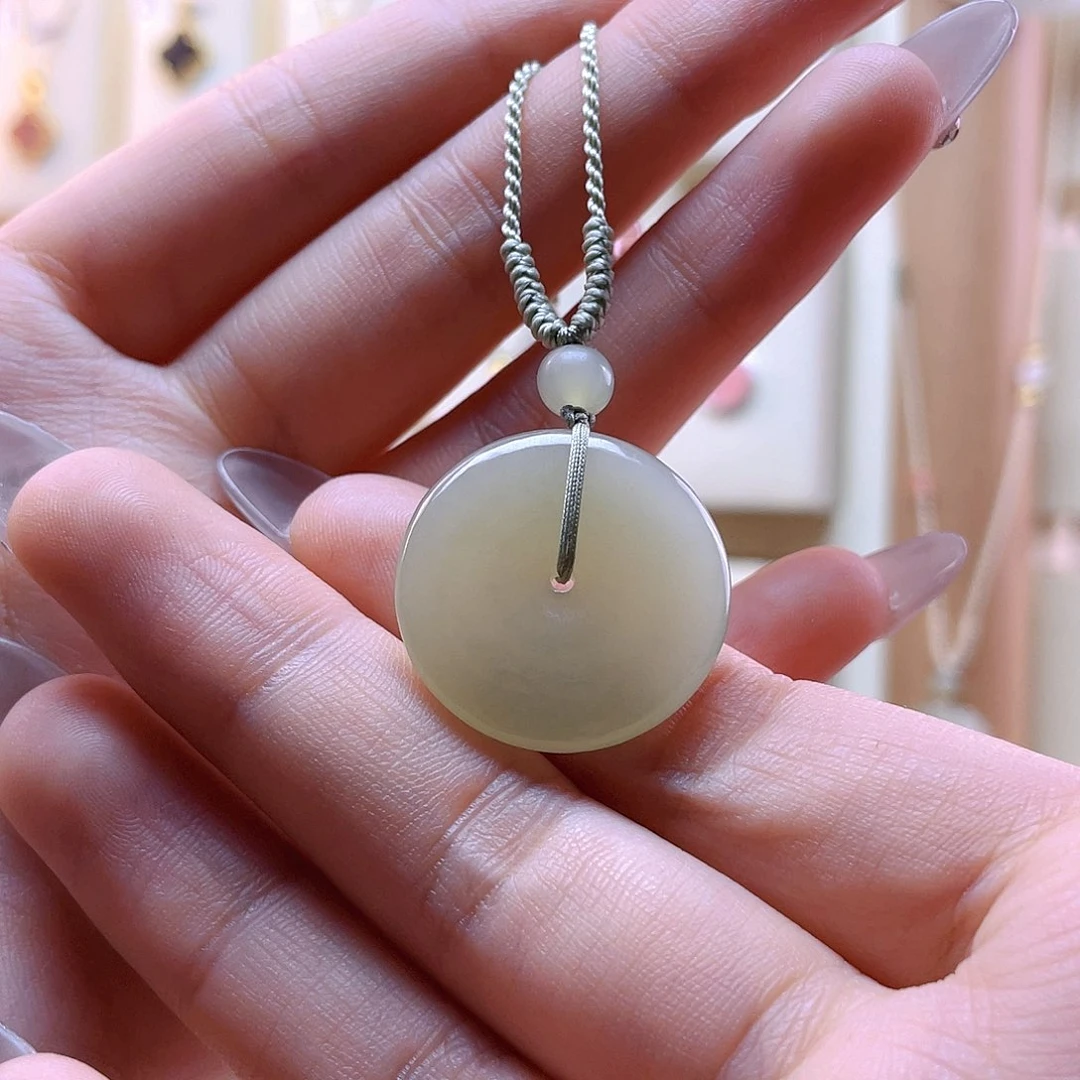 和田玉吊坠(赠链)未镶嵌梦