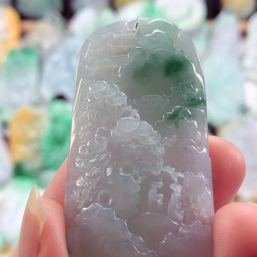 【闪购商品】翡翠吊坠(不含链)未镶嵌