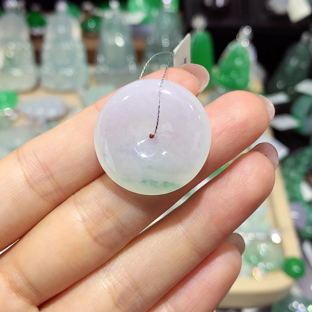 颈饰未镶嵌翡翠扣子