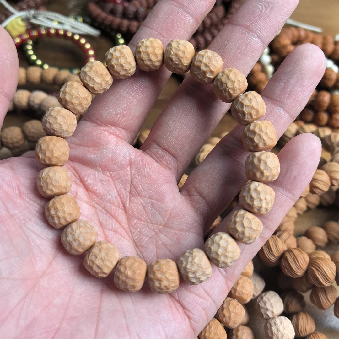 不服天下文玩！蛟龙猴头单圈手串