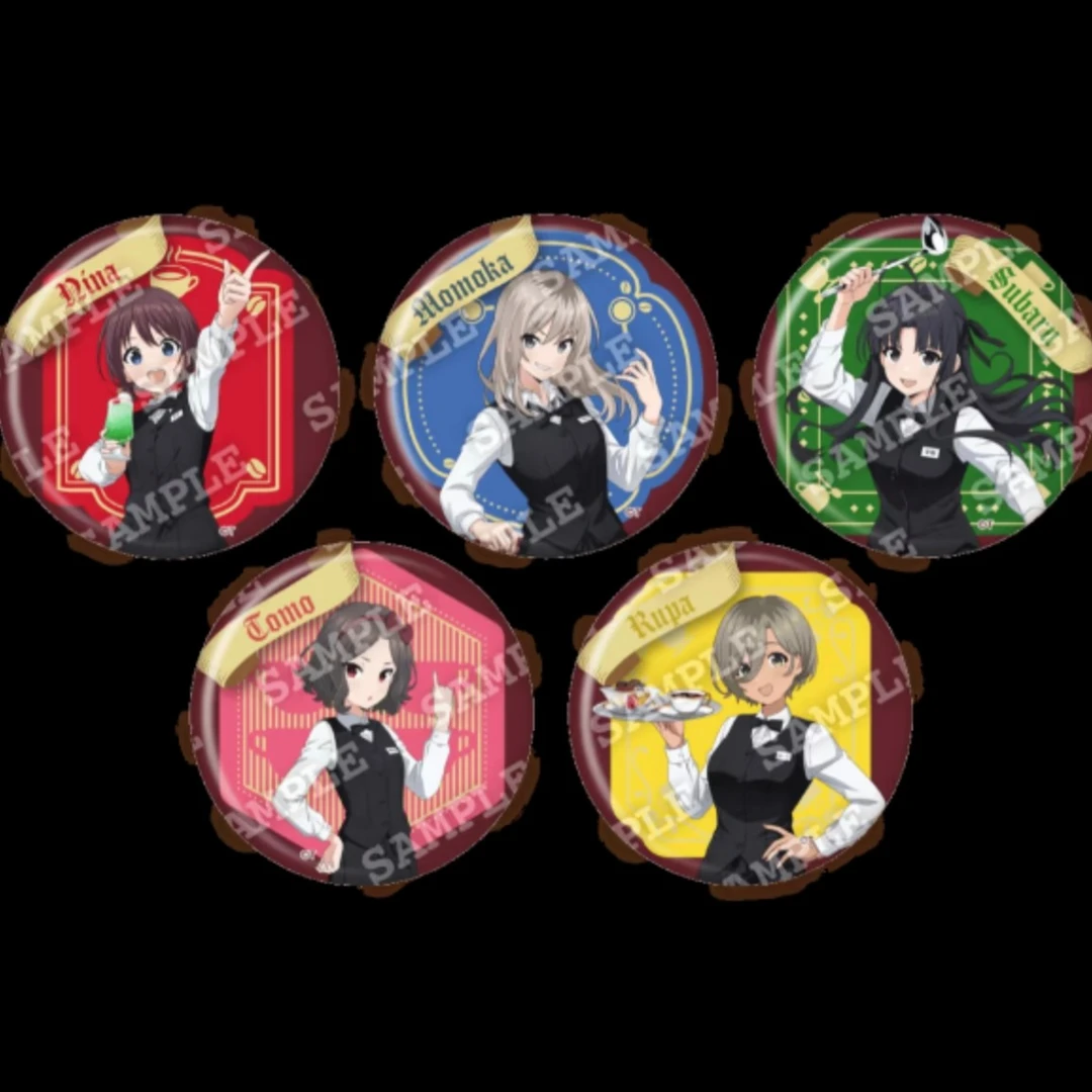 【哭泣少女乐队】gbc × 丸福咖啡店 联动徽章吧唧 立牌 盲盒