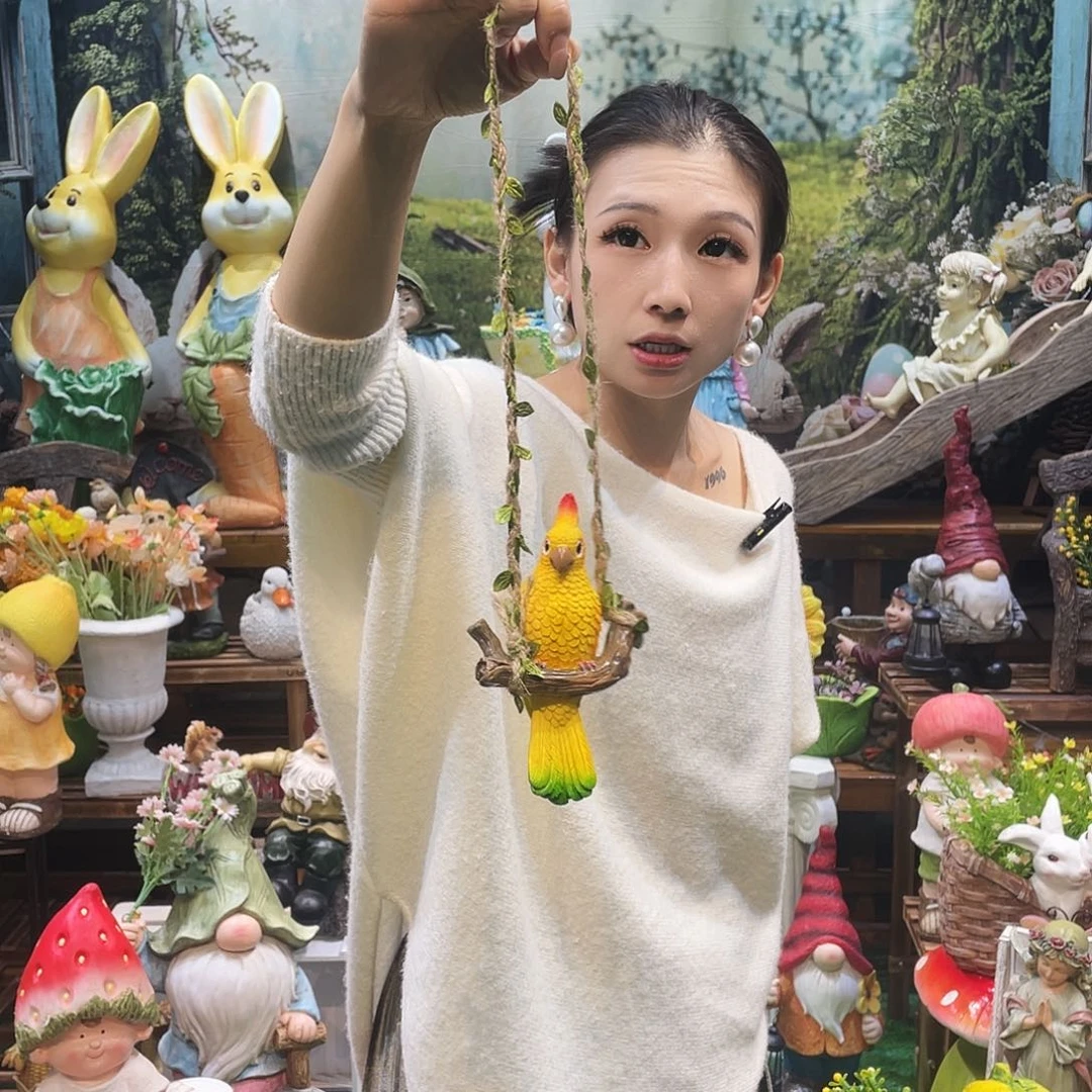 摆件花园摆件红红火火
