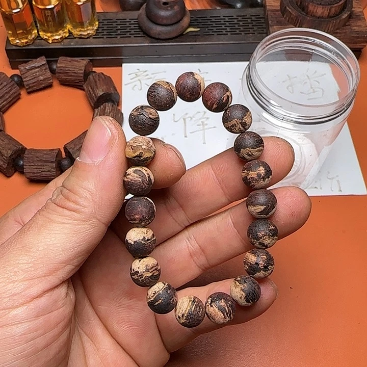 降真香其他降真香1.0黄金甲单圈手串