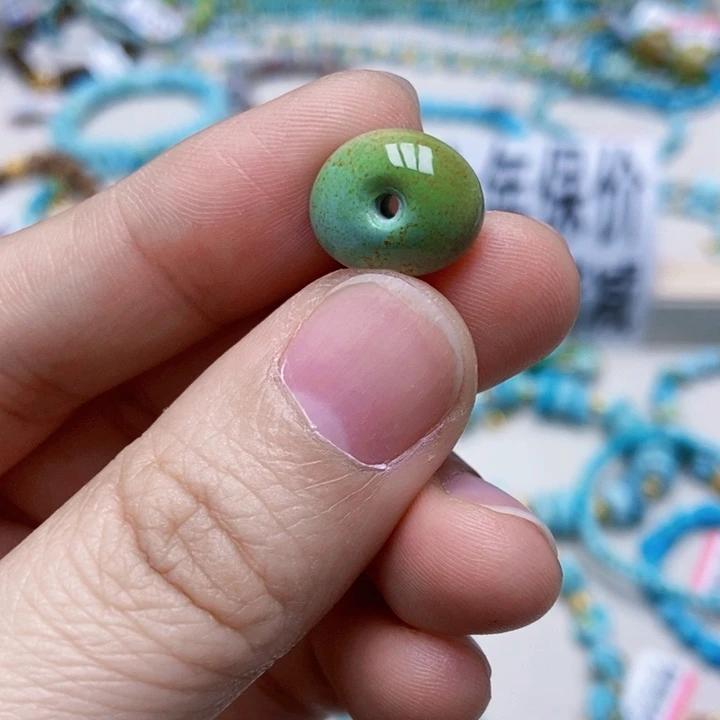 绿松石未镶嵌挂件9