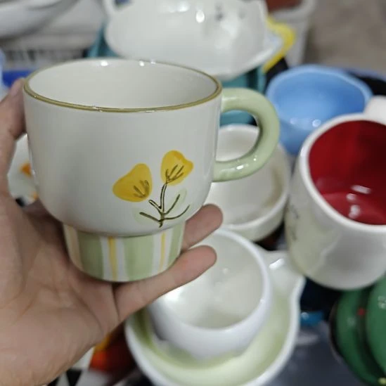 瓷片陶瓷杯碗盘微瑕介意慎拍