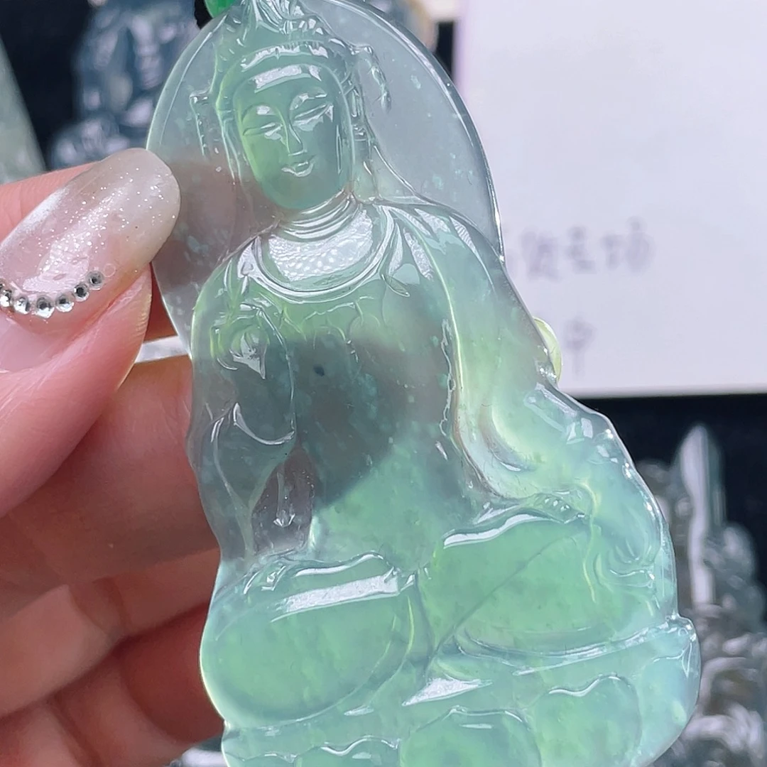 颈饰未镶嵌翡翠4，