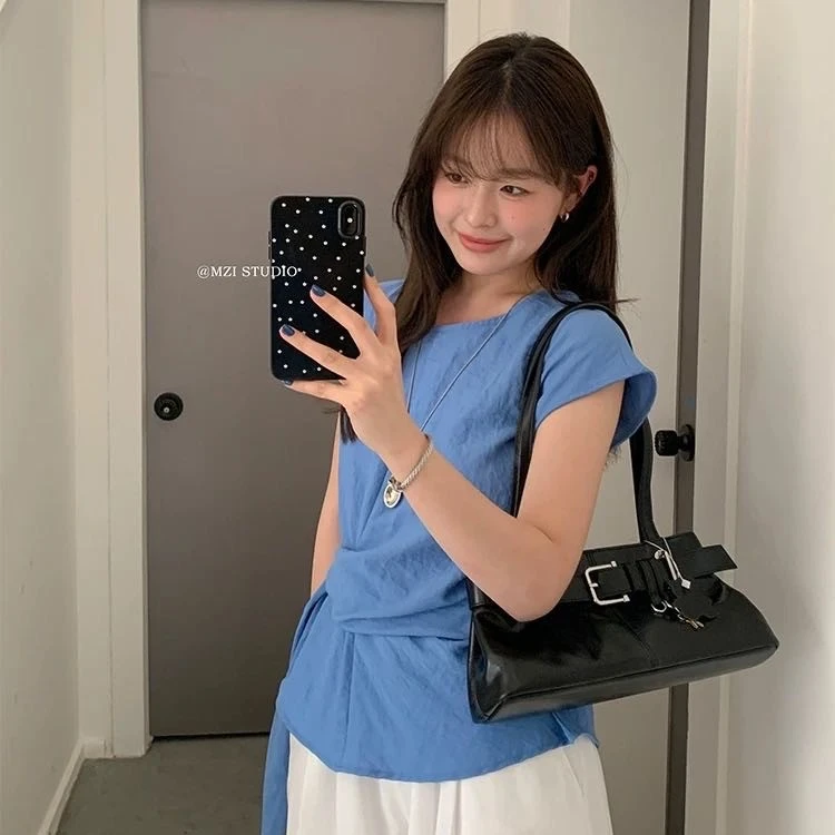 南瓜家860系带小衫