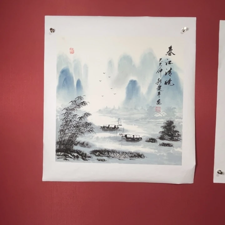 国画精品手绘作品