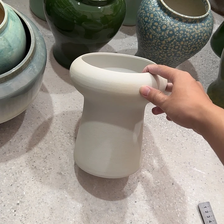 摆件微瑕无孔为我下