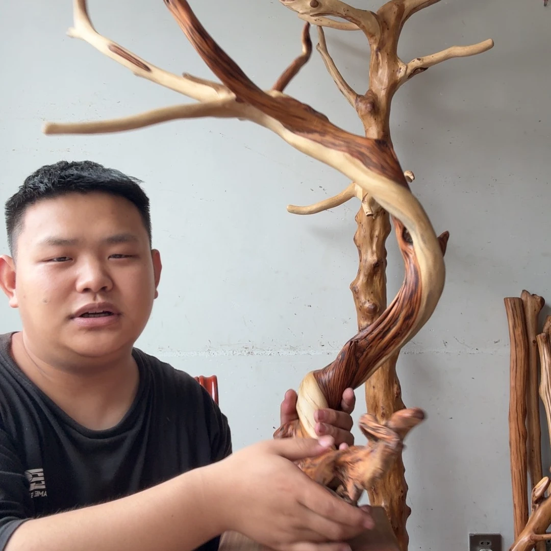 用***9柏木（崖柏）太行崖柏摆件上车