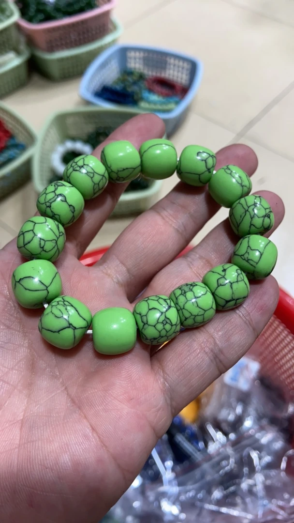 D 346 卡14 老型菜籽黄铁线松手串