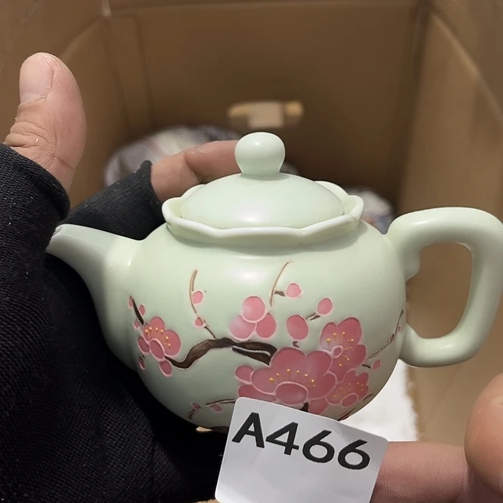 瓷片茶摆件工艺品摆件666