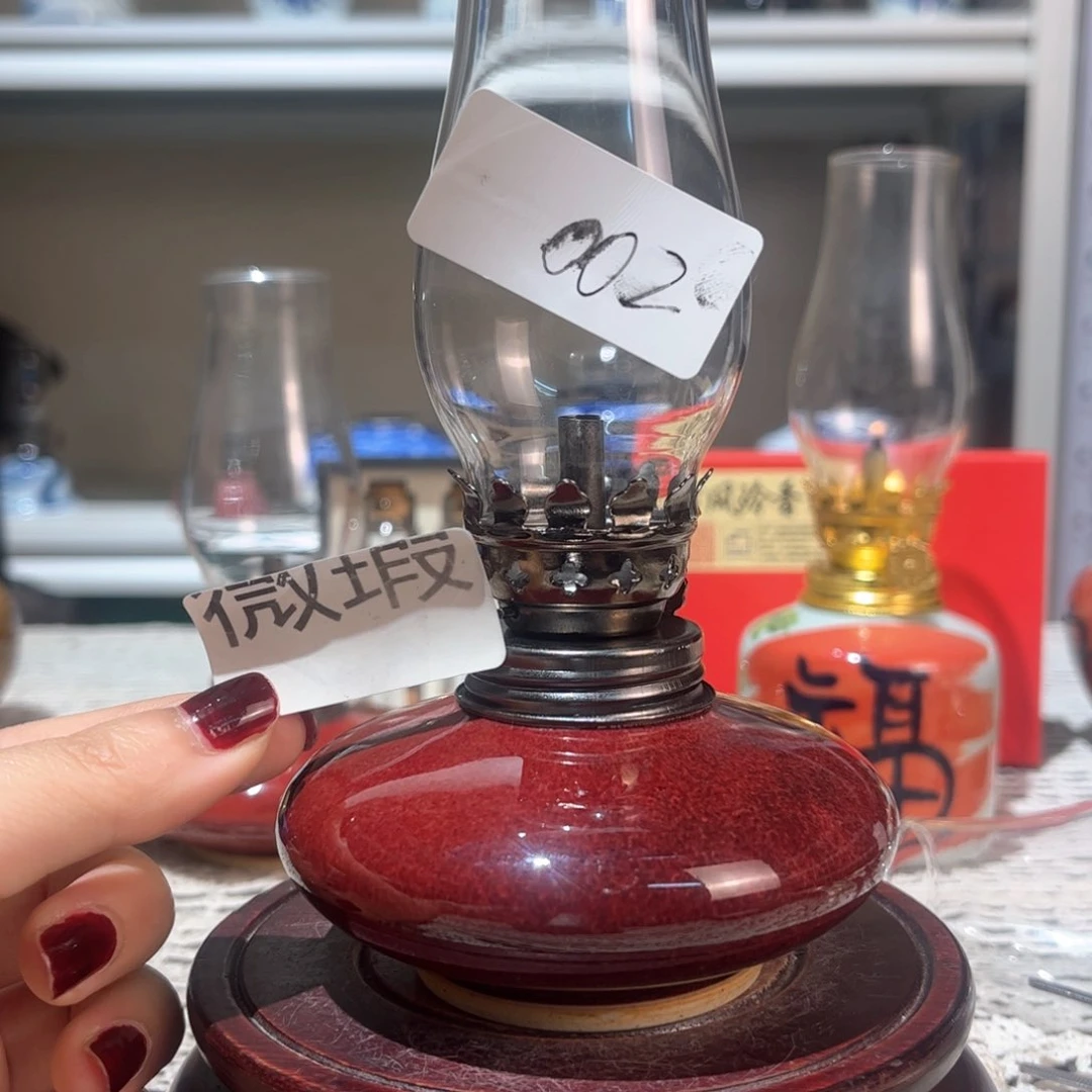 摆件景德镇陶瓷香薰灯