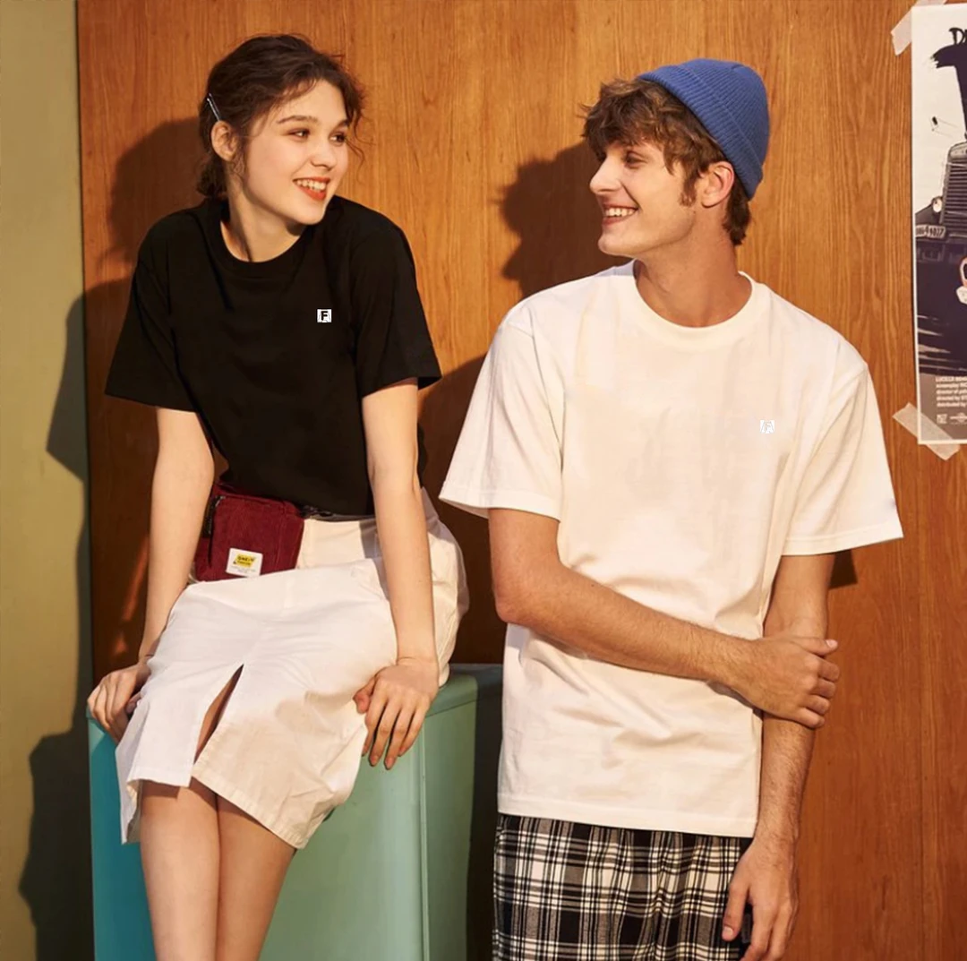 【ZZ直播间同款】25新款男女同款时尚潮流百搭圆领T恤