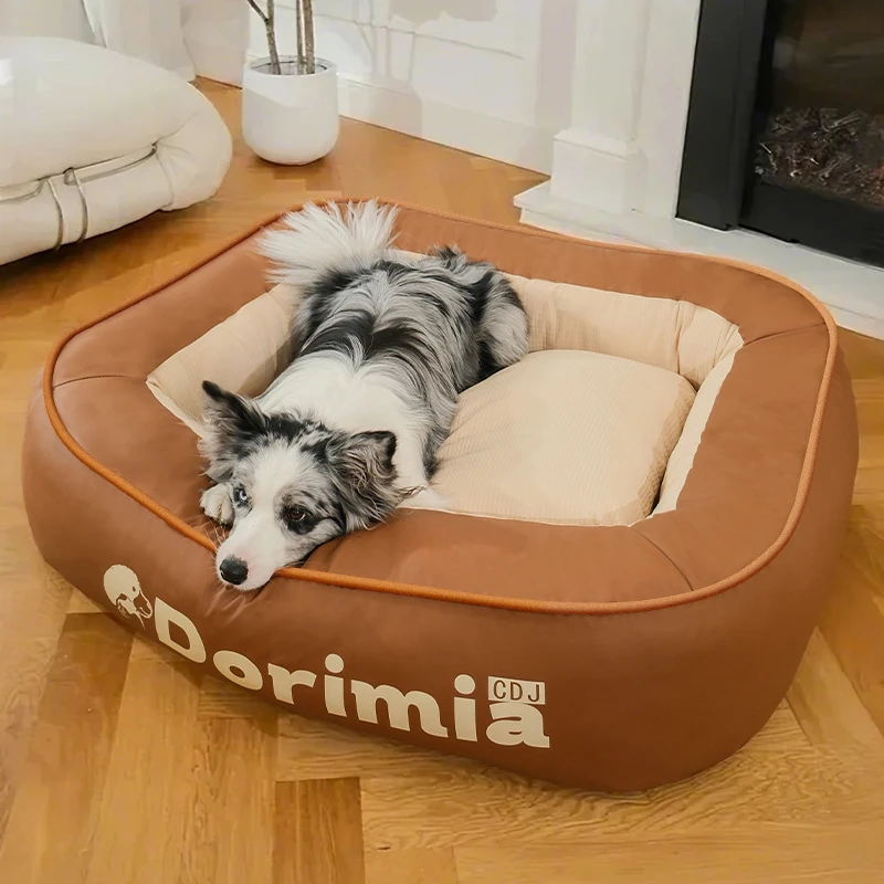 狗窝四季通用狗床沙发窝可拆洗睡垫狗猫咪睡觉用金毛防泼水狗垫子