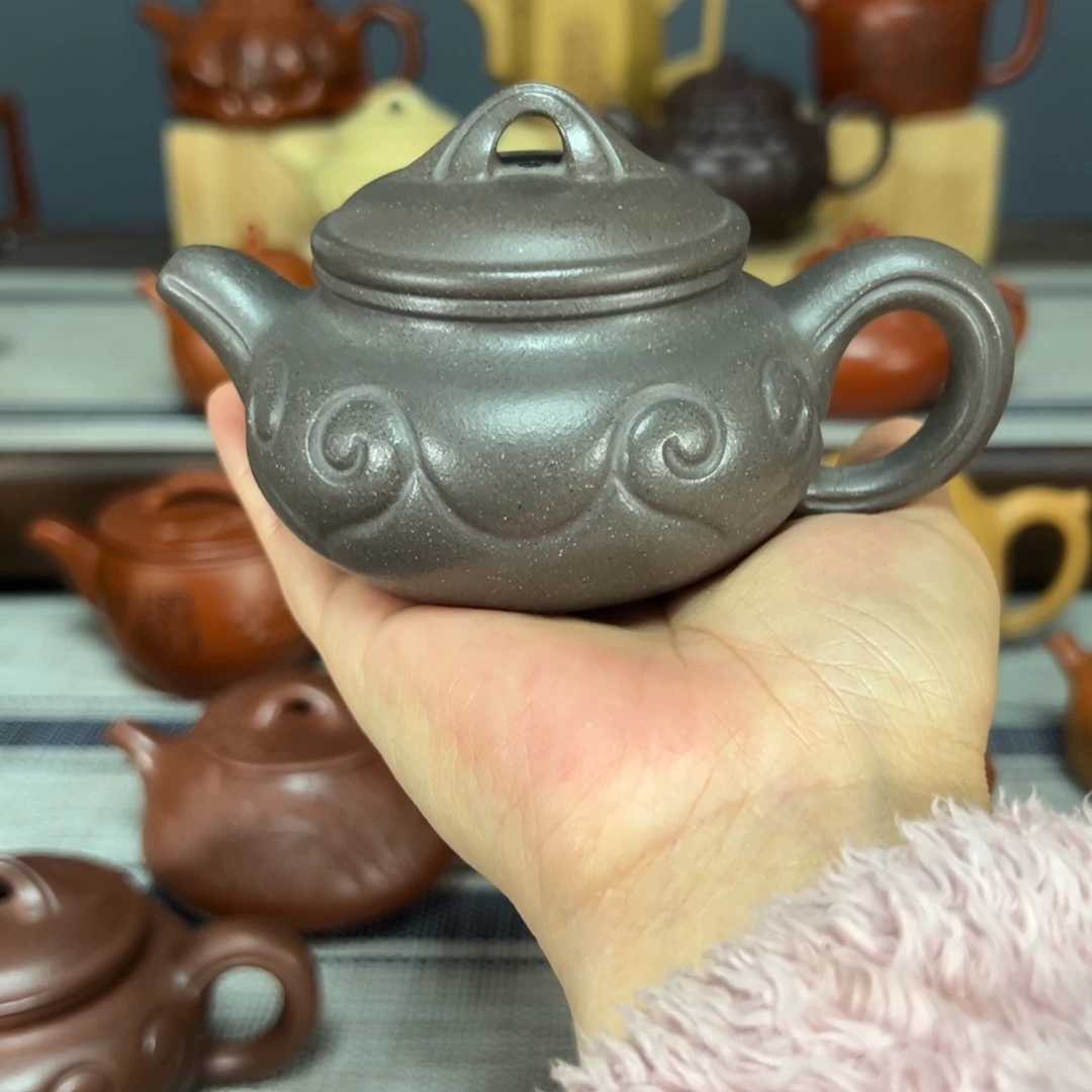 茶壶紫砂仿古如意